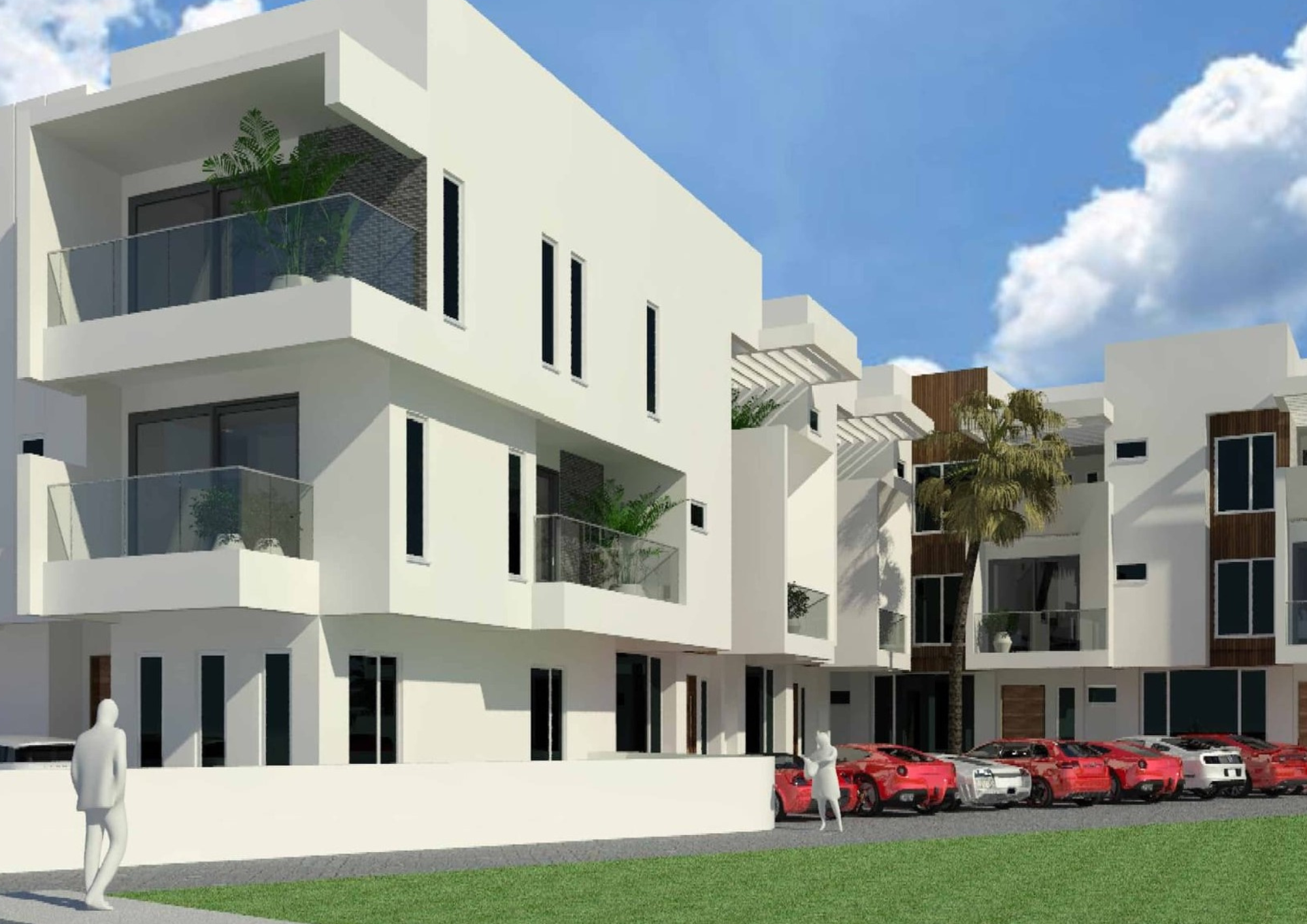 Luxurious 4 bedroom terrace duplex